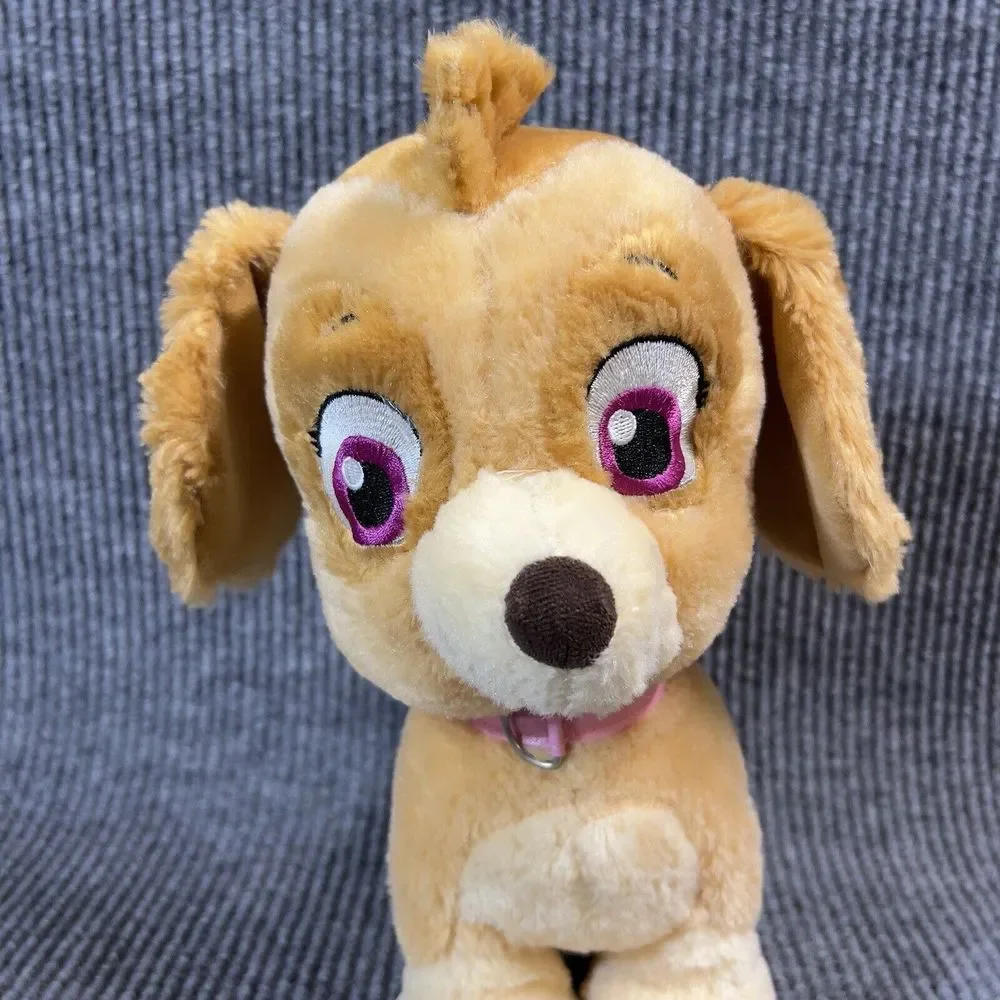 Build A Bear 12” Plush Paw Patrol Skye Girl Brown Dog Stuffed Animal Embroidered
